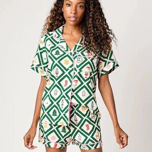 Katie Kime Holiday Story Pajama Set